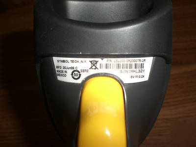 2 barcode scanners for pos systems symbol LS2208 & psc