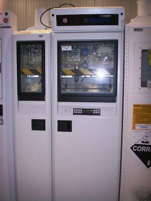 Boc 3 cylinder hazardous gas cabinet w/ auto crossover