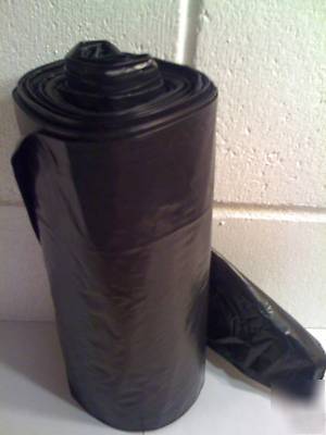 Can liner garbage bags 33 gallon 1.4 mil black 25 count