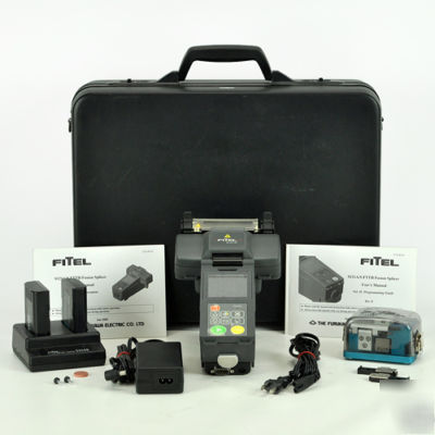 Fitel S121A hand-held fusion splicer kit