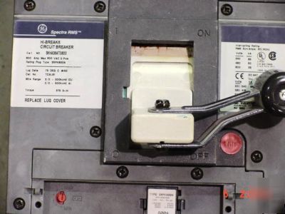 Ge spectra hi-break 800A circuit breaker SKHA36AT0800