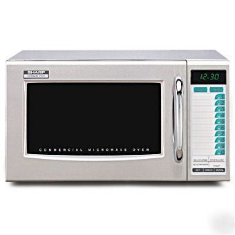 New sharp commercial microwave oven model r-21HT 