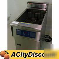 Used pitco 70LB s/s fish fries elec deep fat food fryer