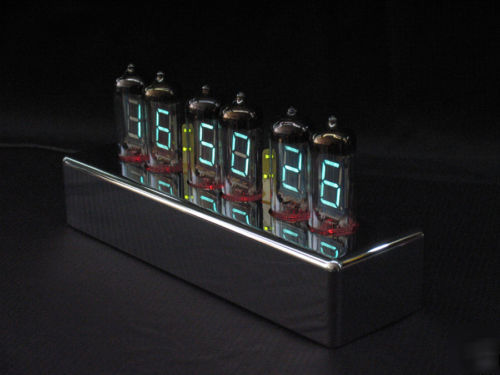 Vfd handmade nixie tube clock