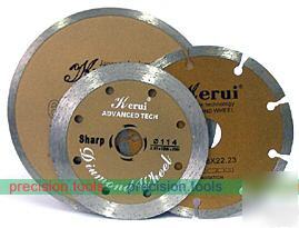 114MM diamond continuous rim saw blade disc wheel tile