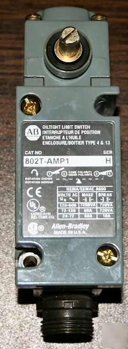 Allen-bradley maintained contact limit switch 802T-AMP1