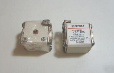 Ferraz protistor C301900 square body ac fuse 125A 660V
