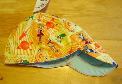 Flashy jetsons cartoon welding hat hats cap hotties