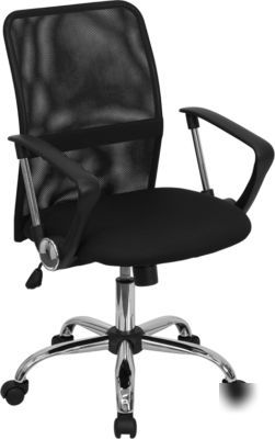 Foam padded mesh office seat ergonomic computer chair