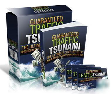 Guaranteed traffic tsunami -- it's damn easy 