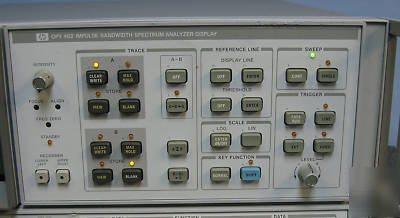 Hp 8566B spectrum analyzer w/opt 462 & opt 016 warranty
