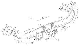 New 195+ trailer hitch related patents on cd - 