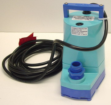 New little giant aluminum housing submersible sump pump