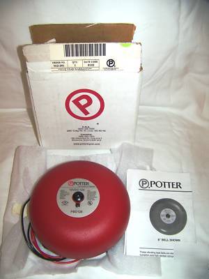 New potter pba-126 alarm bell 6