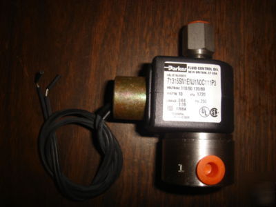 Parker 3-way solenoid valve, model 71315SN1ENJ1NOC111P3