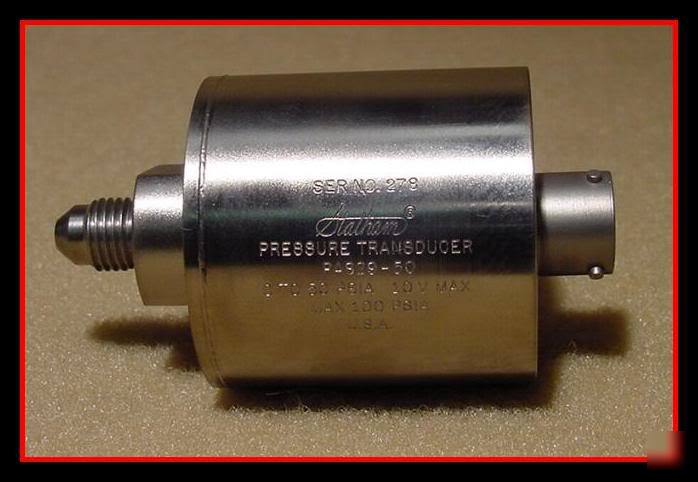 Statham pressure transducer 0 - 50 psia