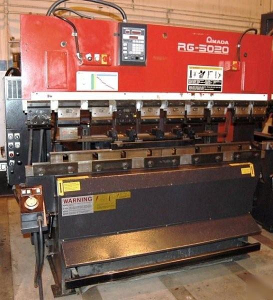 55 ton amada cnc up-acting hydraulic press brake 