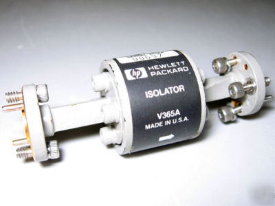 Agilent hp V365A 50-75 ghz 25 db waveguide isolator