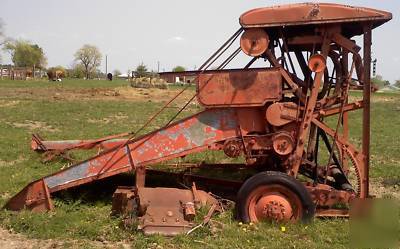 Allis chalmers antique roto baler 