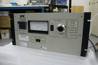 Eni rf generator 1250 w 13.56MHZ oem 12B3-02 0190-76028