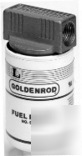 2 goldenrod spin-on fuel filter with 1