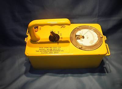 Geiger counter/radiation survey meter v-700, 715, 717 +