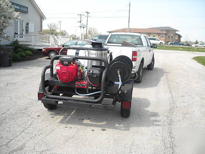 Pressure washer 2 wheel trailer