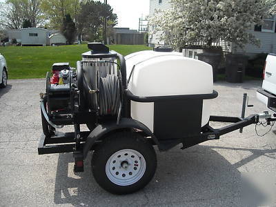 Pressure washer 2 wheel trailer