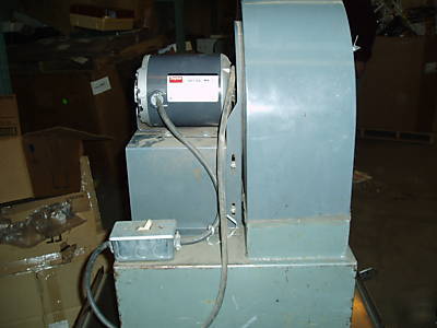 Single inlet radial blade direct drive dayton blower 