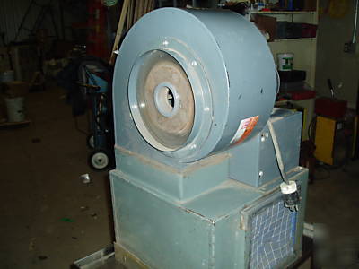 Single inlet radial blade direct drive dayton blower 