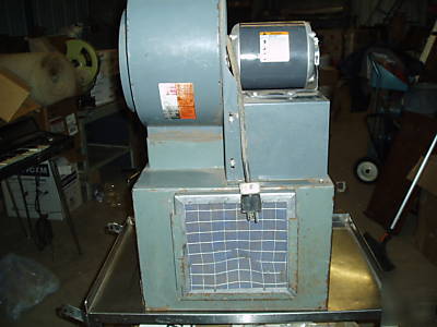 Single inlet radial blade direct drive dayton blower 