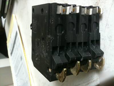 Square d tandem breaker 20 amp QOT2020 (lot of 4)