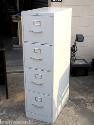 Hon 4 drawer metal file filing cabinet great condition