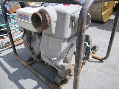 Honda WT30X gas centrifugal water trash pump 3
