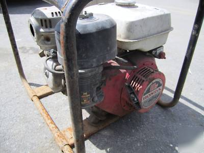 Honda WT30X gas centrifugal water trash pump 3