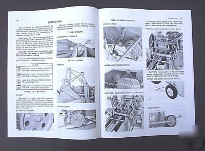 John deere 24 baler manual & parts catalog 24T 24WS 24W