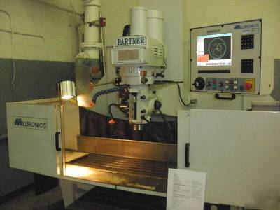 Milltronics mb-20 3-axis cnc vertical mill