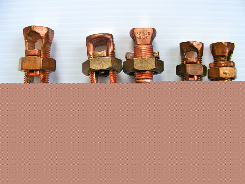 New (10) split bolt conn. sbc 6S, 4S, 3, 2,1/0, 2/0, 