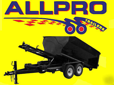 New 2010 14 k roll off dump trailer equipment utility