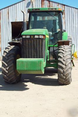 New john deere 8400 row crop tractor 225 hp, interior