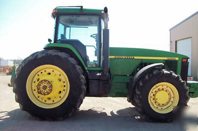 New john deere 8400 row crop tractor 225 hp, interior