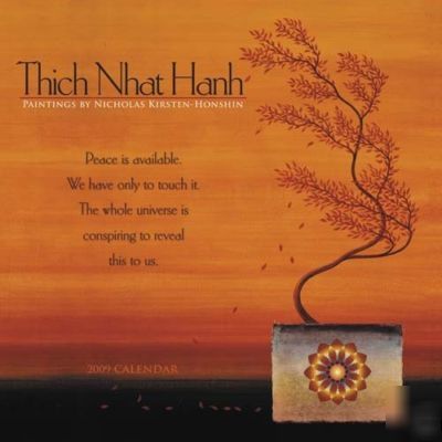 New thich nhat hanh - 2009 wall calendar - 