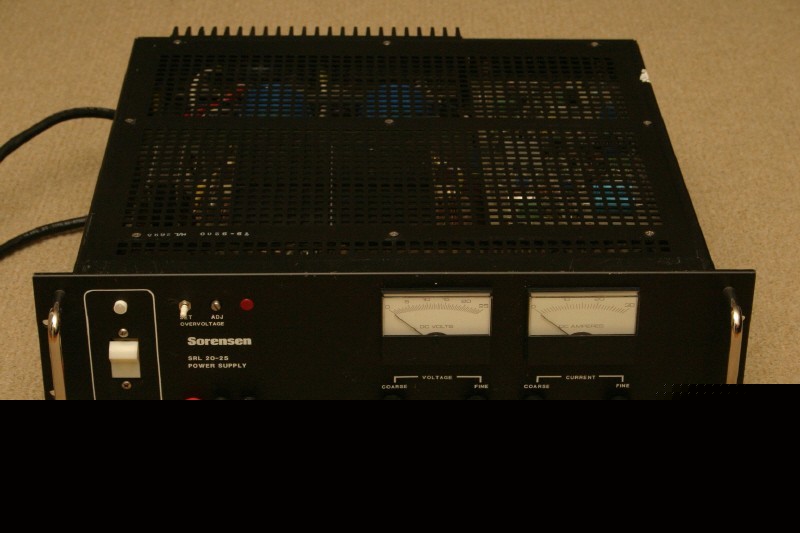 Sorensen srl 20-25 power supply 0-20V 0-25A - warranty