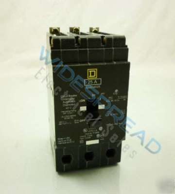 Sqd square d circuit breaker EDB34025 25A 3P 480V 
