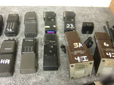 Assorted radio lot - standard,ge,motorola etc 