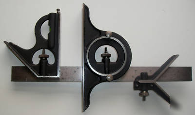 Brown & sharpe combination square machinist tools