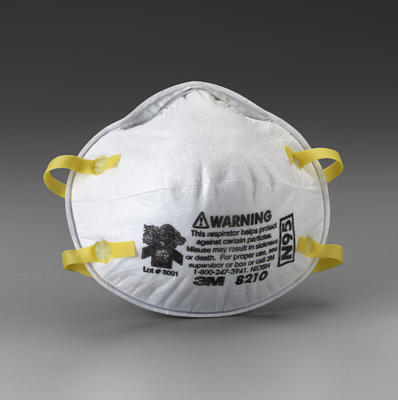 3M 8210 N95 particulate respirator (2 boxes)