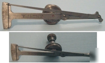 Antique tool - indicator starrett no 64 -used (LEFT907)
