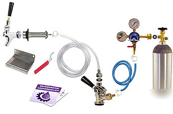 Deluxe kegerator conversion kit keg beer tap dck-5T