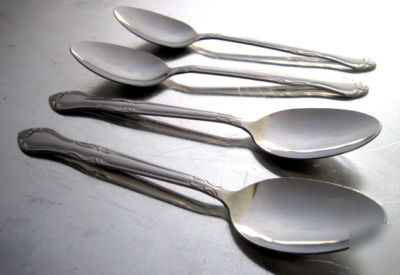 Dessert spoons dinner flatware restaurant kitchen 72PC 